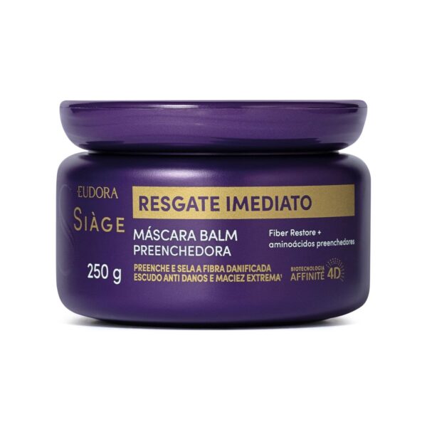 Mascara Capilar Eudora Siage Resgate Imediato 250g