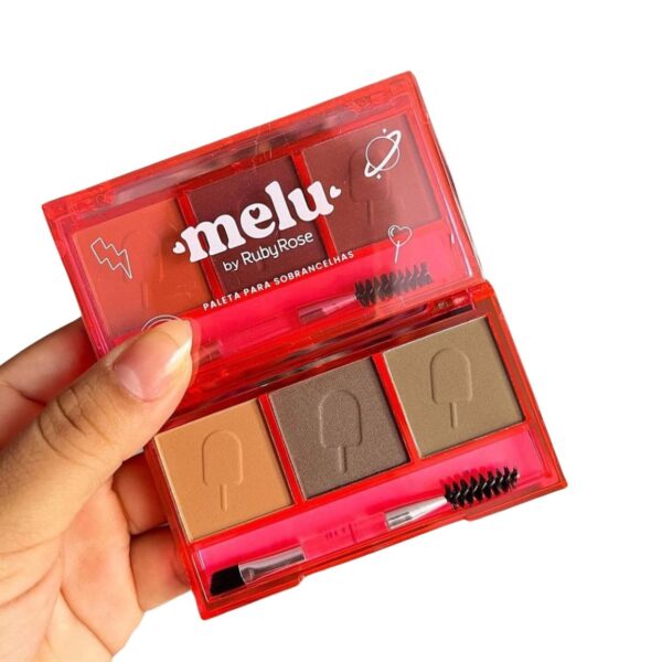 Paleta Para Sobrancelhas Melu 01 - Ruby Rose