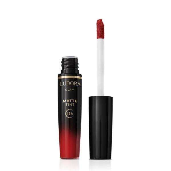 Batom Líquido 18h Glam Matte Tint Vermelho