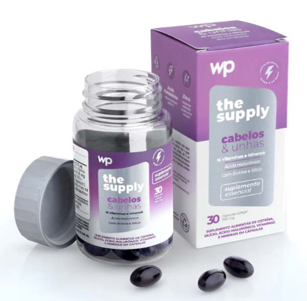 Capsulas The Supply Cabelos e Unhas WP