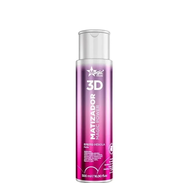 Matizador 3D Magic Power - Efeito Pérola 500ml