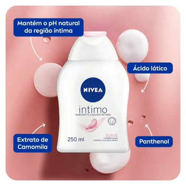 Nivea Sabonete Líquido Intimo Suave 250ml - Copy - Image 2