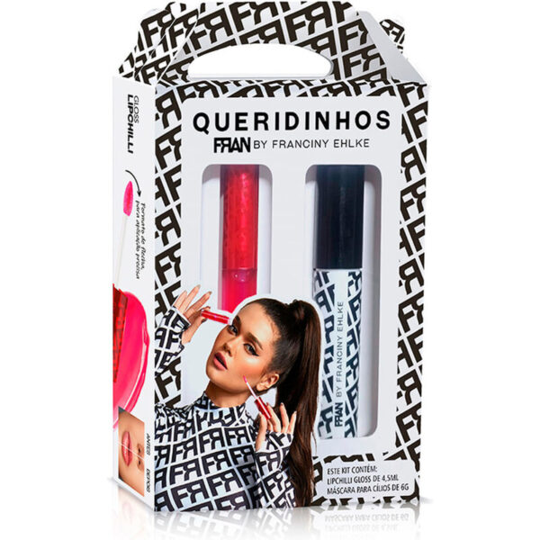 Kit Gloss Lip Chilli Máscara De Cílios Rímel