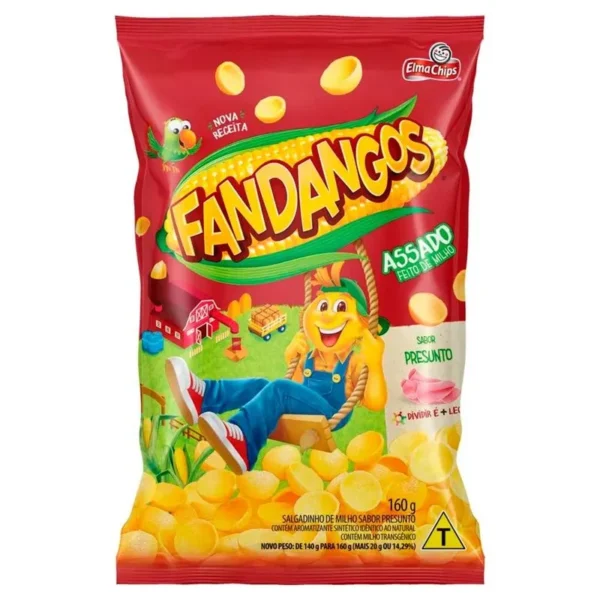 Salgadinho Elma Chips Fandangos Presunto 160gr