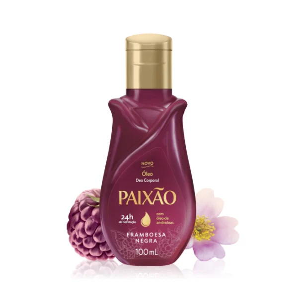 Óleo Corporal Paixão Framboesa Negra
