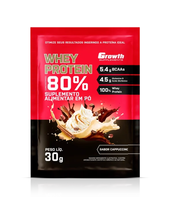 Growth Whey Sachê Capuccino  – 30g