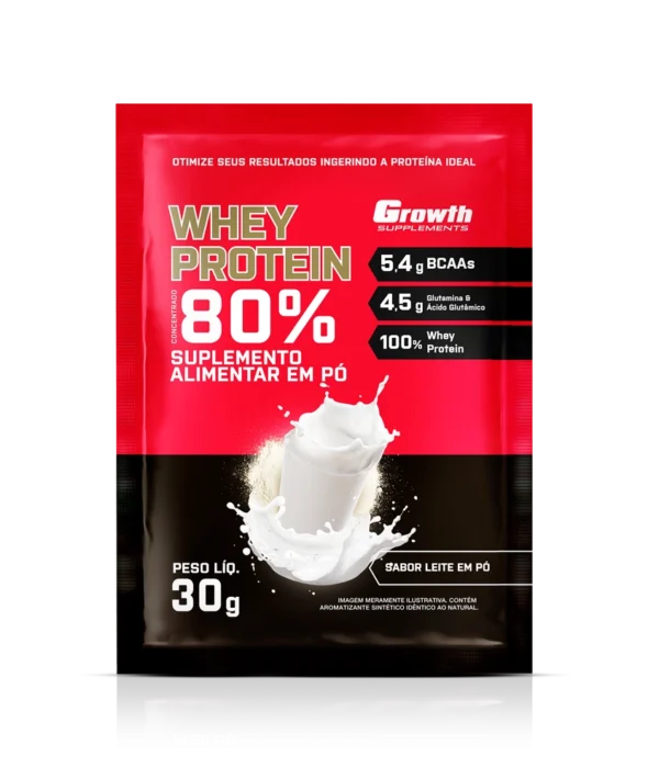 Growth Whey Sachê  Leite em po – 30g