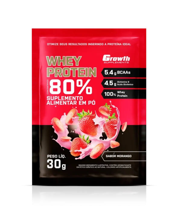 Growth Whey Sachê Morango – 30g