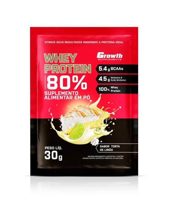 Growth Whey Sachê Torta de limao – 30g