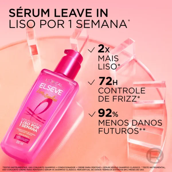 Sérum Capilar Elseve 100 ml Liso dos Sonhos - Image 3