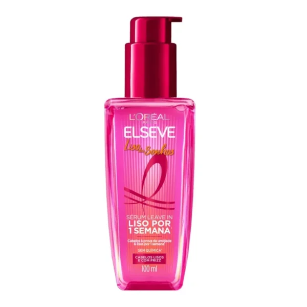 Sérum Capilar Elseve 100 ml Liso dos Sonhos