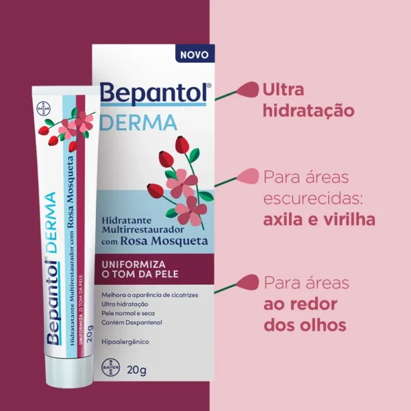 Bepantol  Multirrestaurador Com Rosa Mosqueta 20g - Image 2