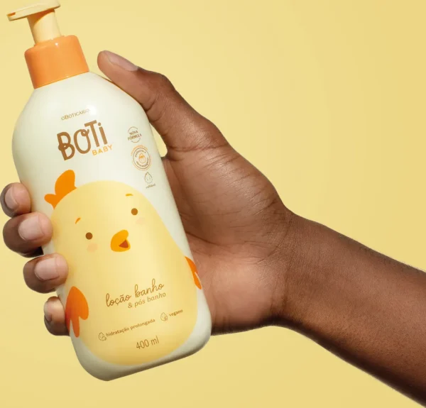 Boti Baby Locao Hidratante Banho e Pos Banho 400ml - Image 2