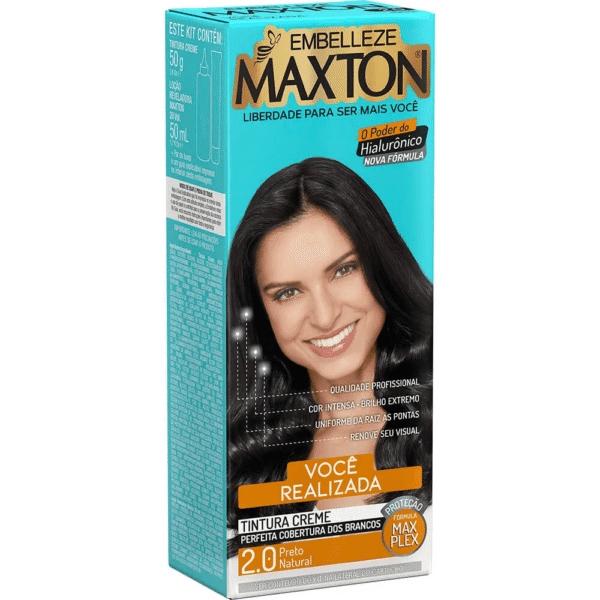 Coloração Maxton Preto Natural - 2.0
