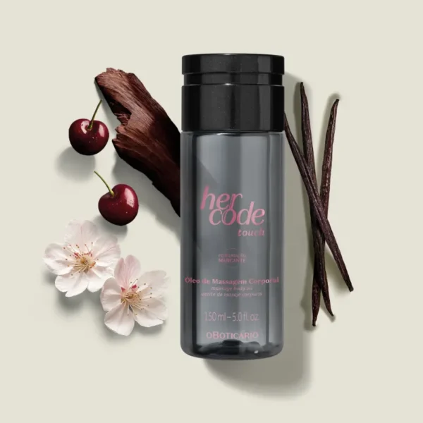 Óleo Corporal Her Code Touch 150ml - Imagem 2
