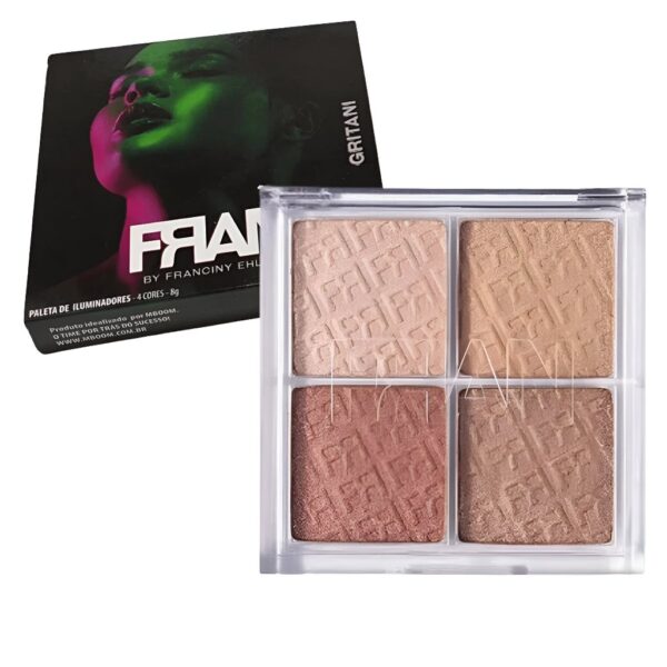 Paleta Iluminadores Fran By Franciny Ehlke Gritani