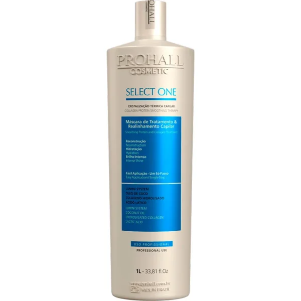 Prohall Select One Um Só Passo - 1Litro