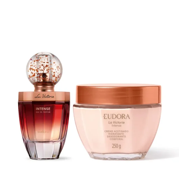 Kit La Victorie Intense: Eau de Parfum 75ml + Creme Acetinado
