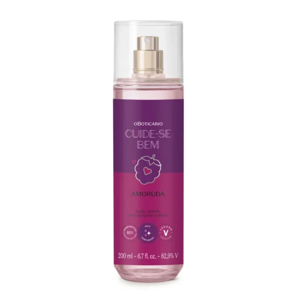 Body Splash Cuide-se Bem Amoruda 200ml