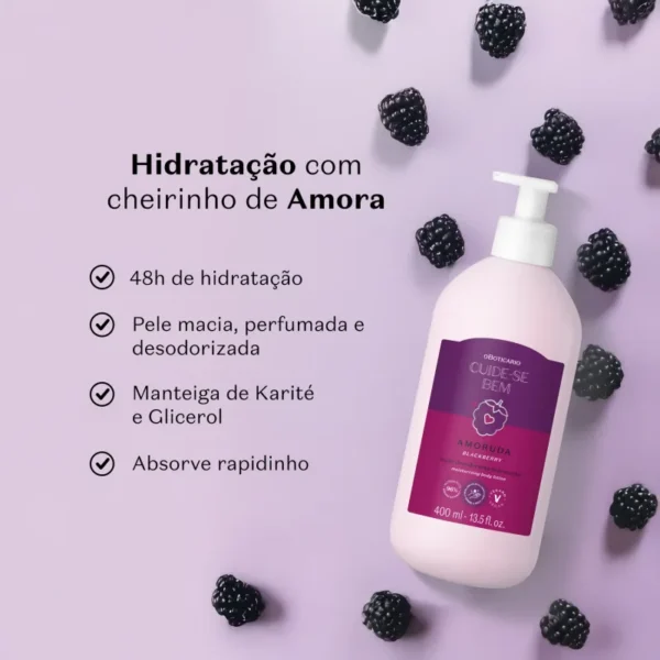 Hidratante  Cuide Se Bem Amoruda 400ml - Image 2