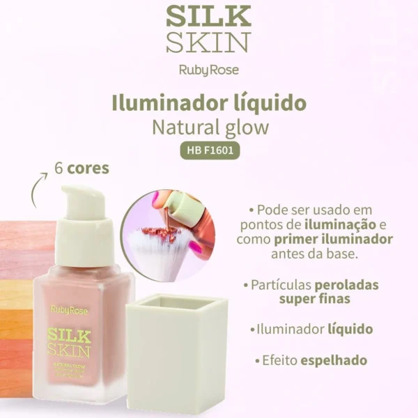 Iluminador Líquido  Glow Silk Pearl Essence - Image 2