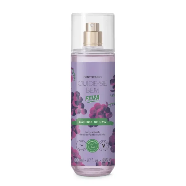 Body Splash Cachos de Uva Cuide-se Bem 200ml