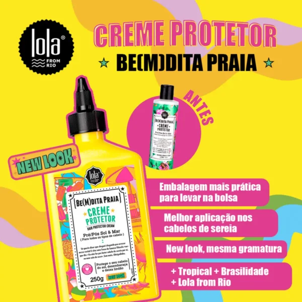 Lola  PRAIA CREME PRÉ/PÓS SOL & MAR - Imagem 2
