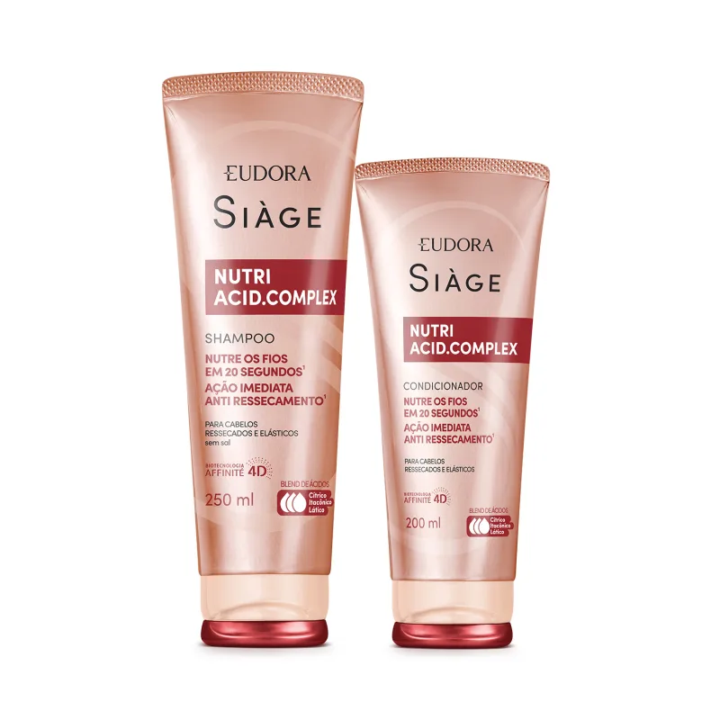 Siàge Nutri Acid. Shampoo + Condicionador