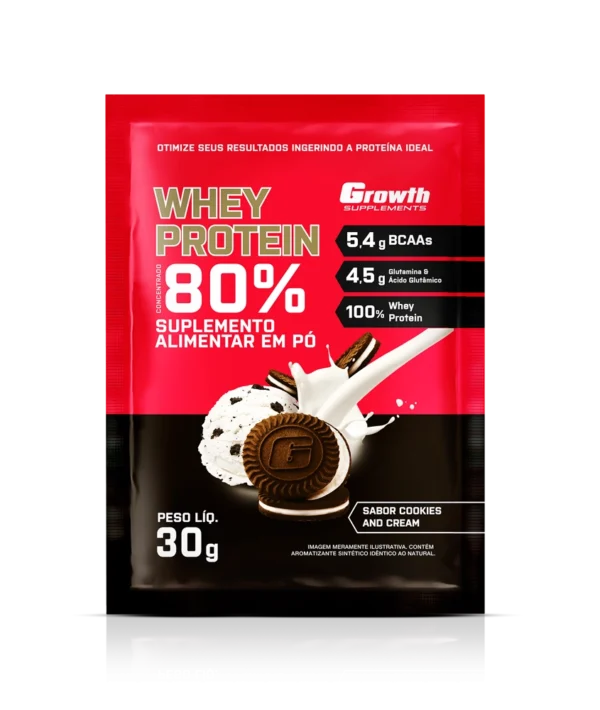 Growth Whey Sachê  Cookie  – 30g