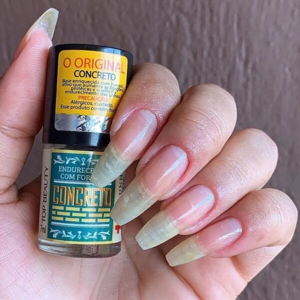 Base Concreto Endurecedor Formol Top Beauty SOS Unhas - Image 2