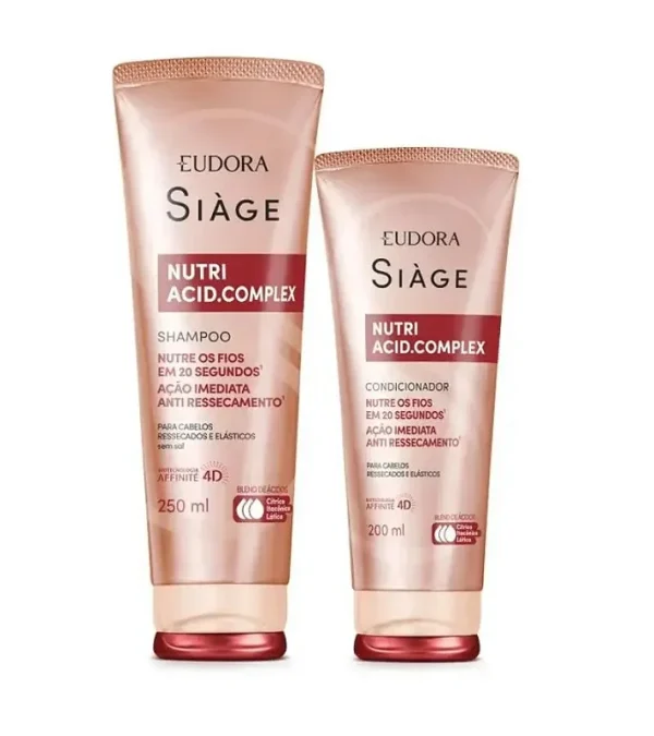 Siàge Nutri Acid. Shampoo + Condicionador