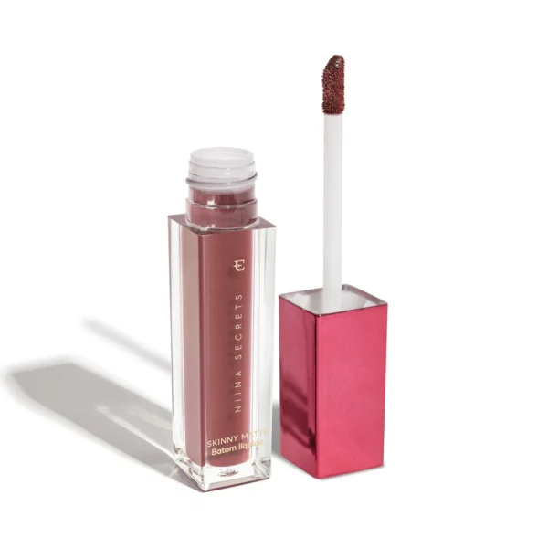 Niina Secrets Skinny Matte Batom Líquido Malva Camélia