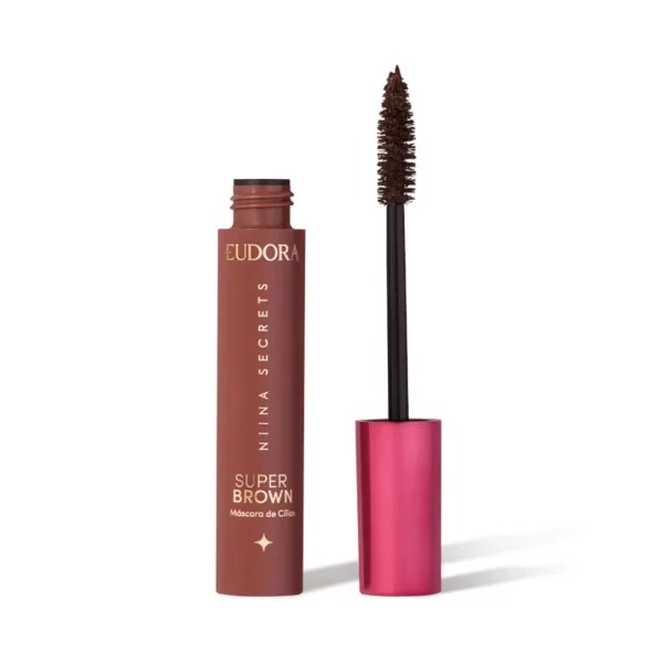 Máscara De Cílios Super Brown Niina Secrets  Marrom