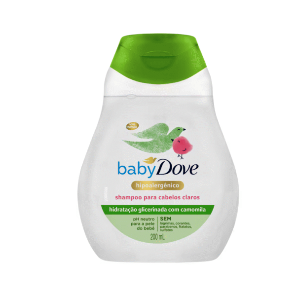 SHAMPOO BABY DOVE  CAB CLAROS CAMOMILA