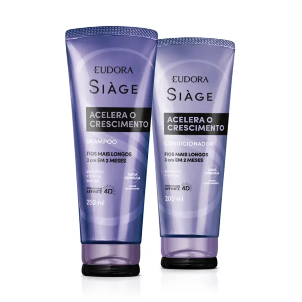 Shampoo + Condicionador Acelera O Crescimento