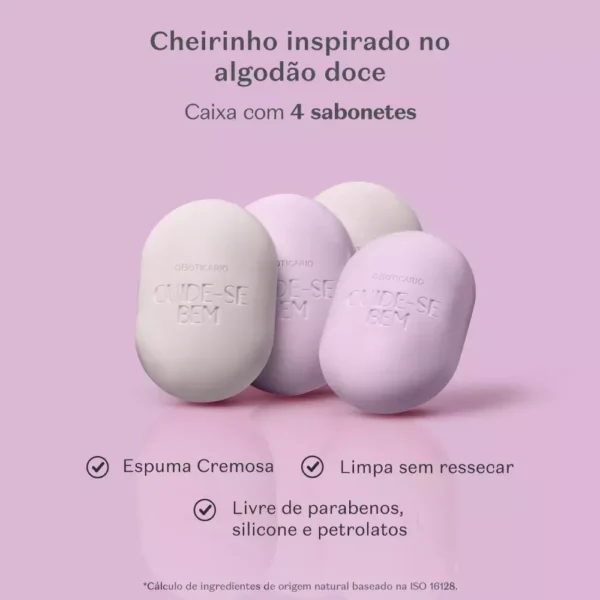 SABONETE VEGETAL EM BARRA - DOCES DELÍRIOS - Imagem 3