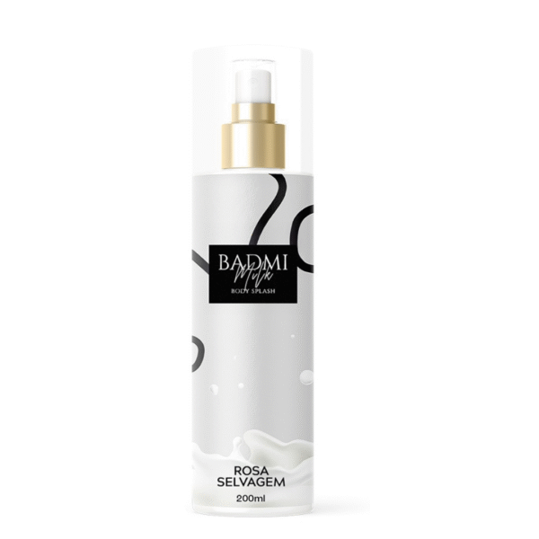 Body Splash Milk Badmi - Rosa Selvagem