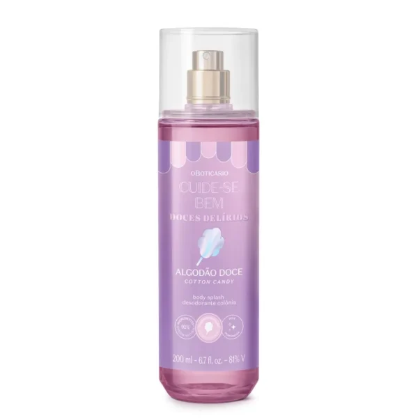 Boticário Algodão Doce Body Splash 200ml