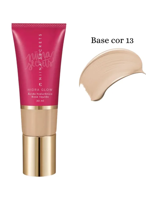 Base líquida Hidra Glow  Niina Secrets COR 13 - Imagem 2