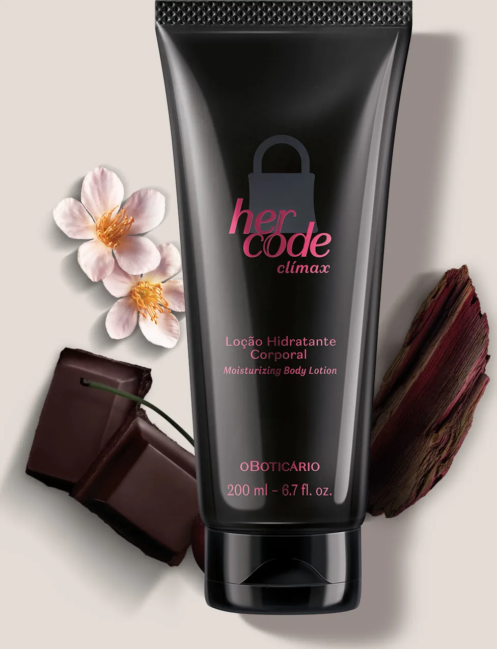 Loção Hidratante Corporal Her Code Clímax 200ml - Imagem 2