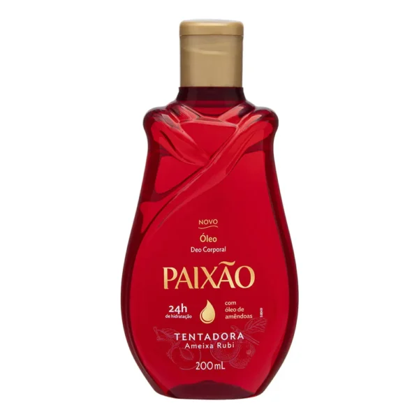 Óleo Deo Corporal Paixão Tentadora Ameixa Rubi 200ml