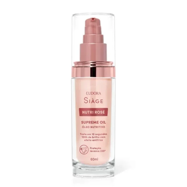 Óleo Nutritivo Capilar Nutri Rose Supreme Oil Siage