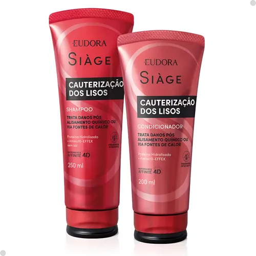 Siàge Cauterização dos Lisos shampoo+condicionador