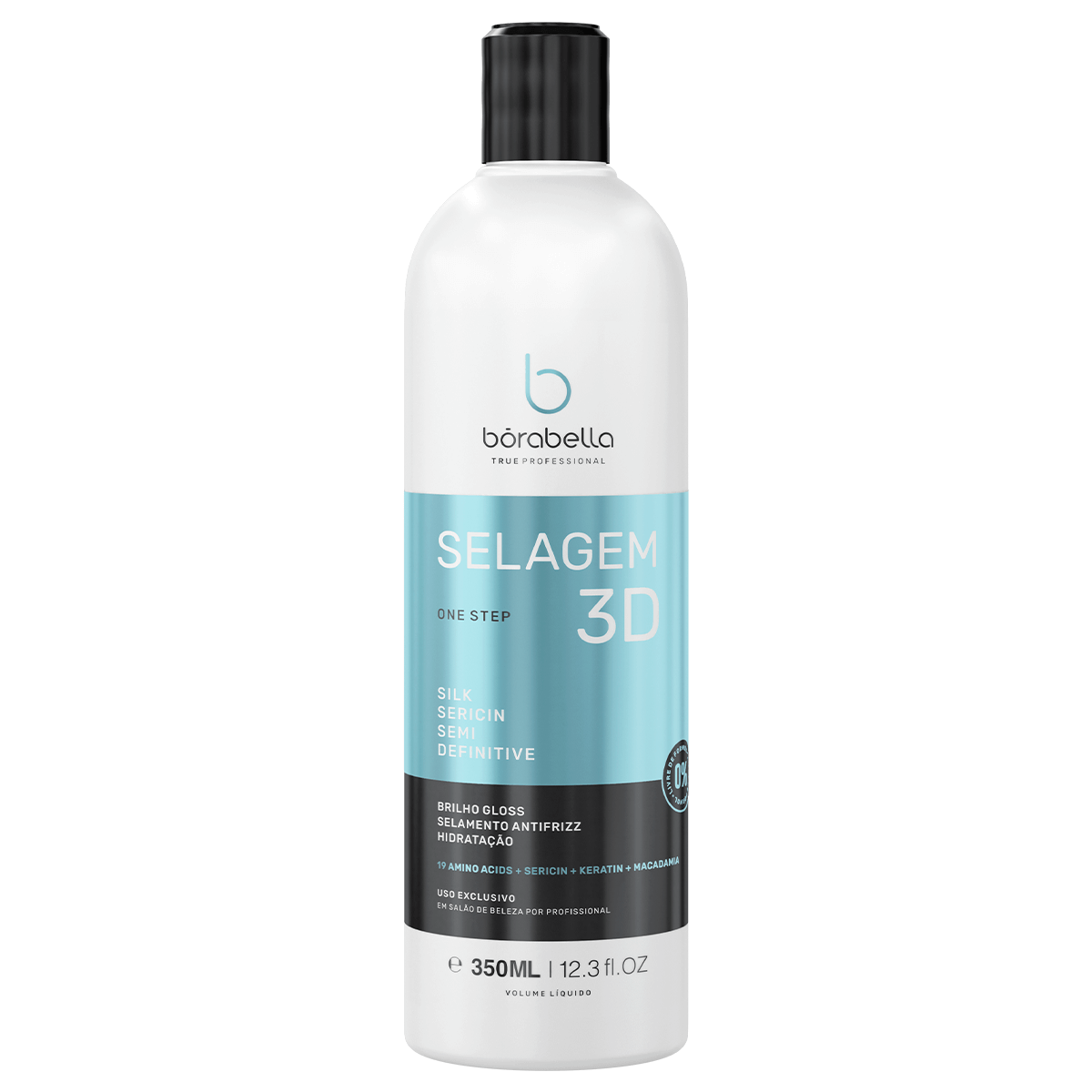 BORABELLA SELAGEM SEMI DEFINITIVA SEM FORMOL 350ML