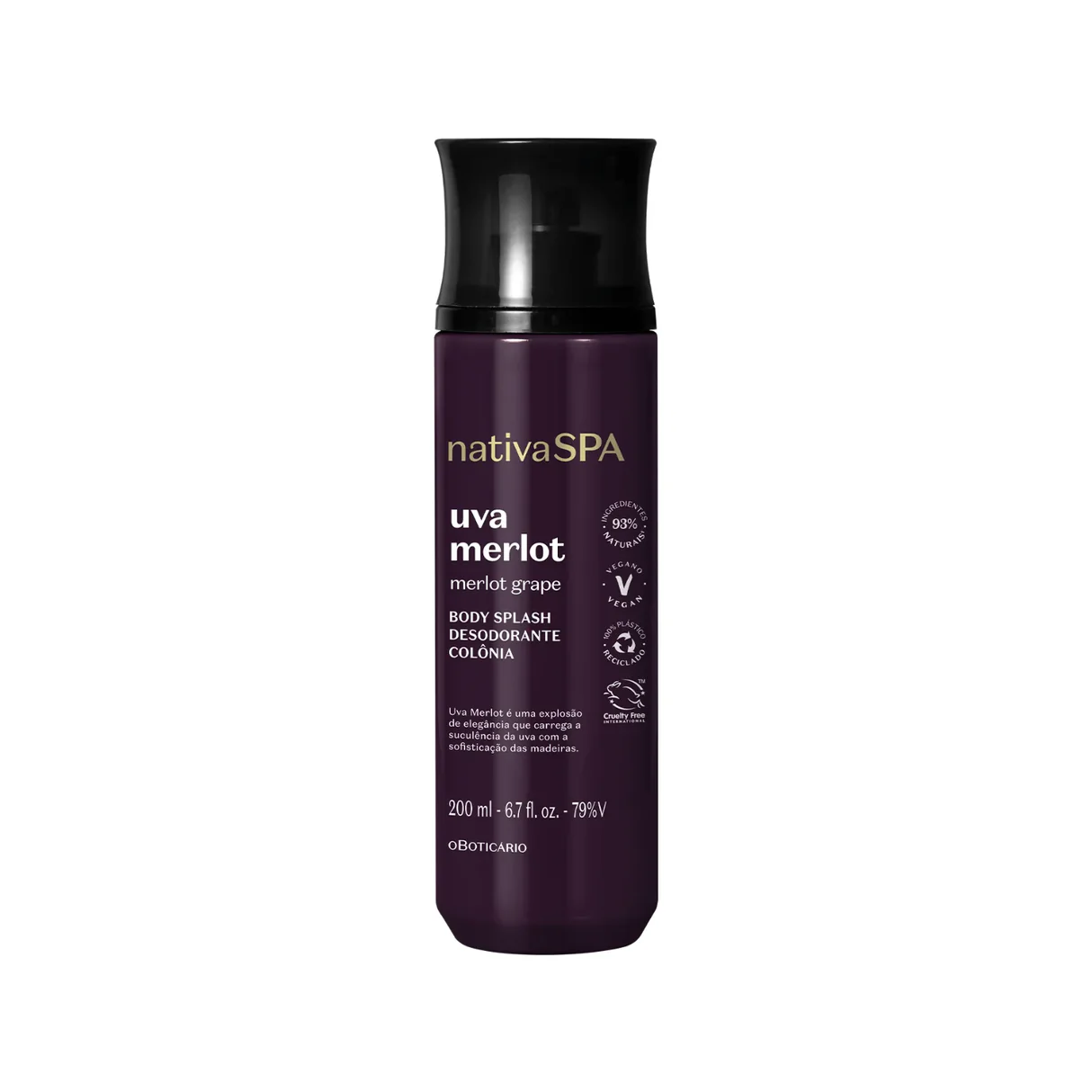 O Boticario Nativa Spa Uva Merlot Body Splash