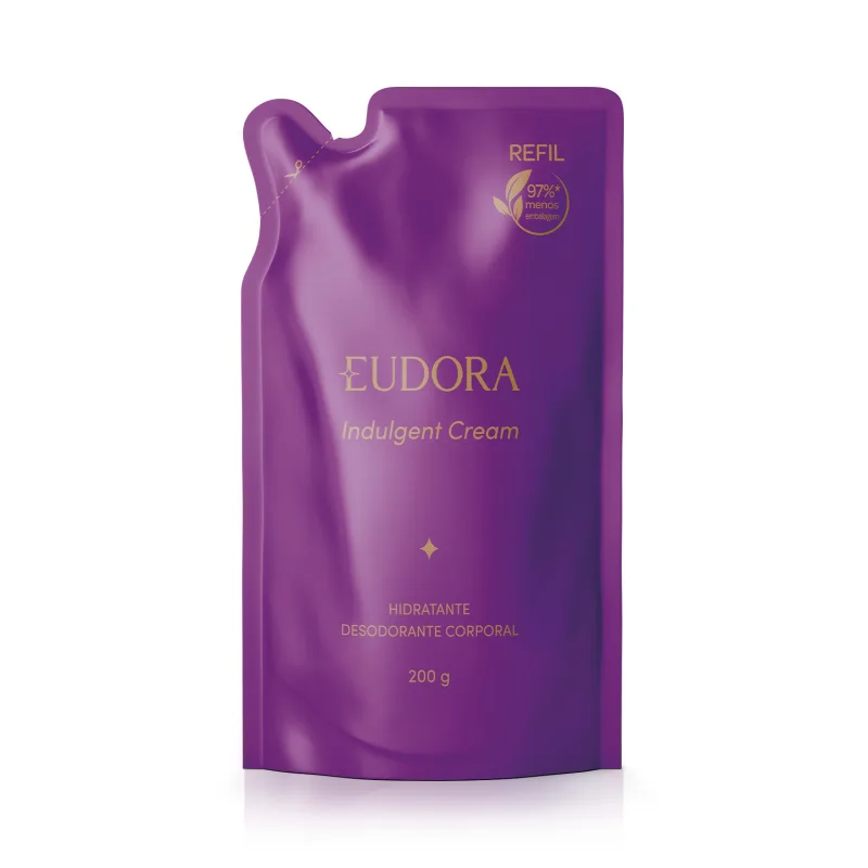 Eudora – Refil Creme Hidratante Indulgent 200g