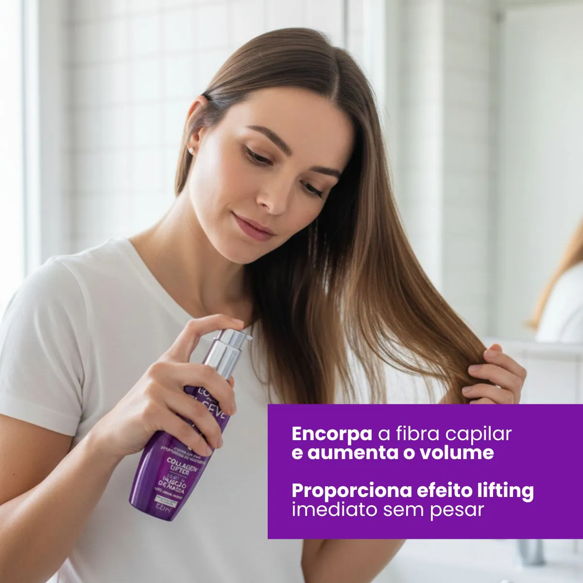 Sérum Capilar Elseve 100 ml Collagen Lifter - Imagem 3