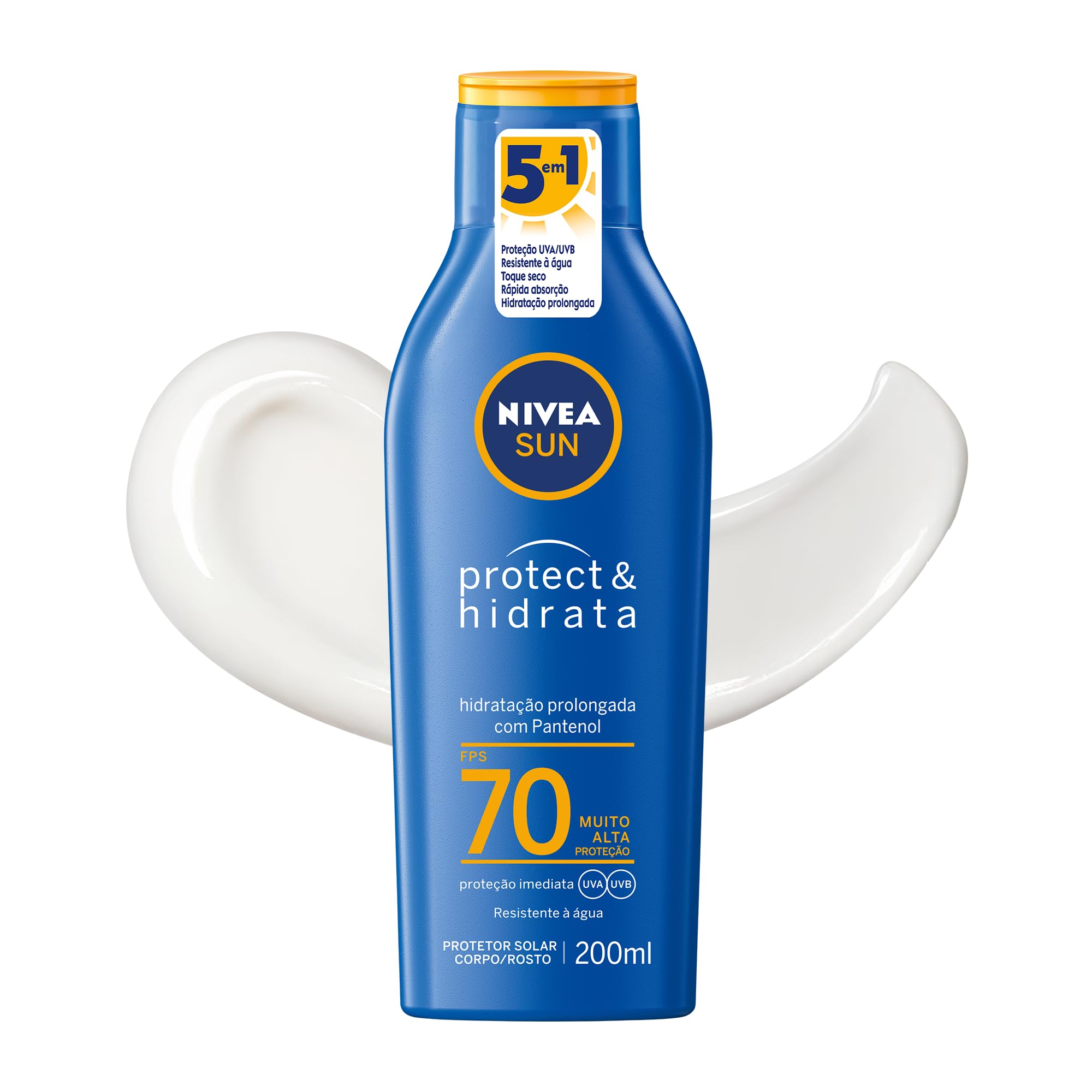 Protetor Solar Protect & Hidrata FPS70 200ml NIVEA