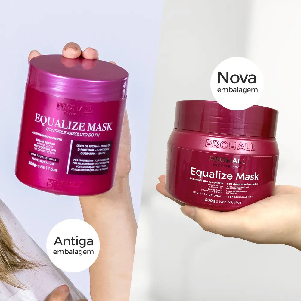Prohall Equalize Mask Máscara Pós-Química - 500g - Imagem 2