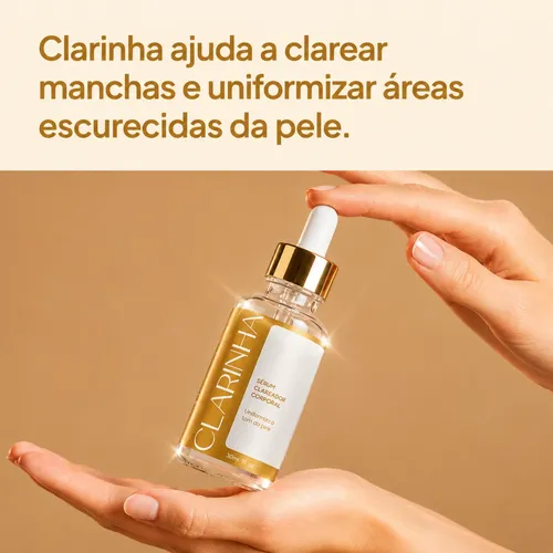 Sérum clareador corporal Clarinha - Imagem 2